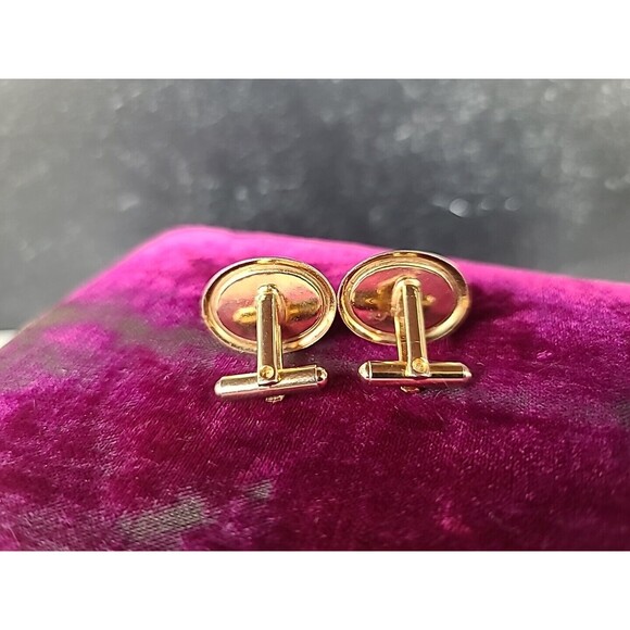 Vintage Floral Web Style Cufflinks - Picture 6 of 10